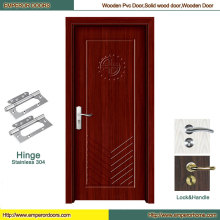Puerta de madera puerta de PVC barato puerta de madera principal de PVC